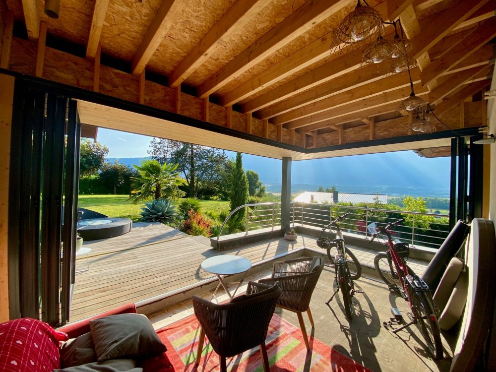 Extensions complète de terrasses dans une sublime maison à Voglans (73) avec une vue époustouflante !