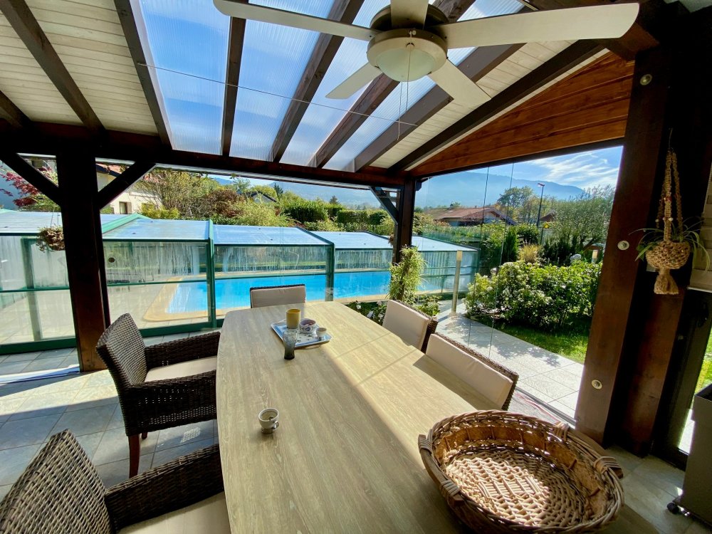 Pose de pivotant coulissant pour fermeture de terrasse en Haute-Savoie
